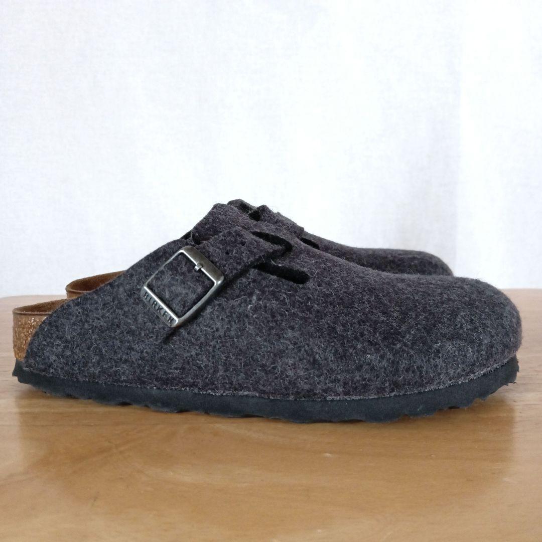 極美品◆ビルケンシュトック　ボストン　フェルト　35　BIRKENSTOCK