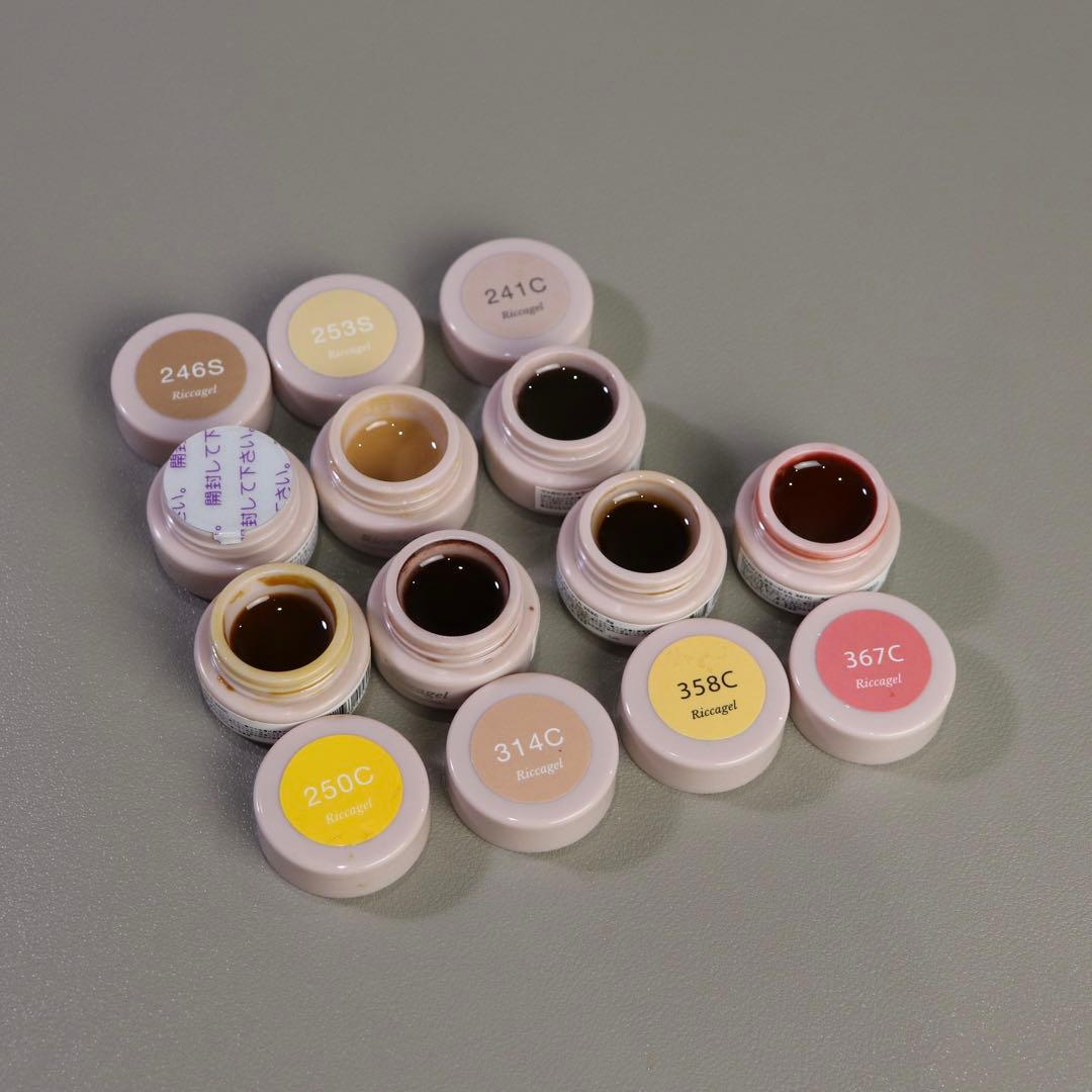 shielリッカジェル　ネイルカラーセット