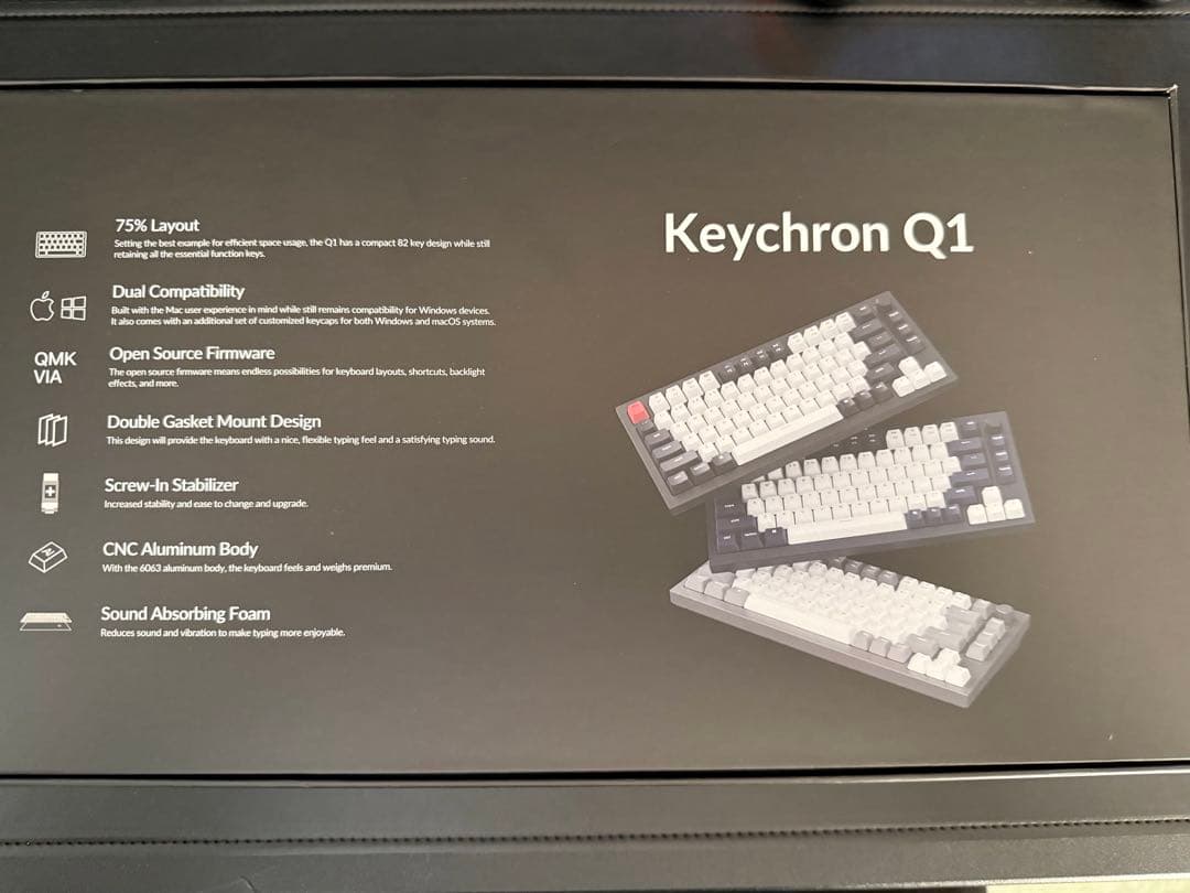 Keychron Q1 75% メカニカルキーボード