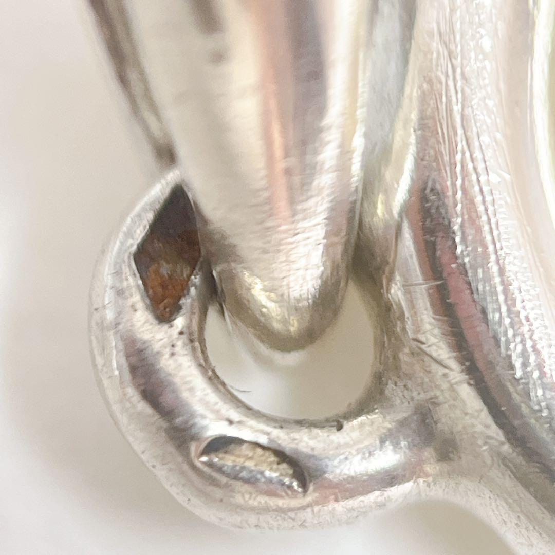 エルメス　セリエ　コンビ　チャーム　シルバー　イエローゴールド