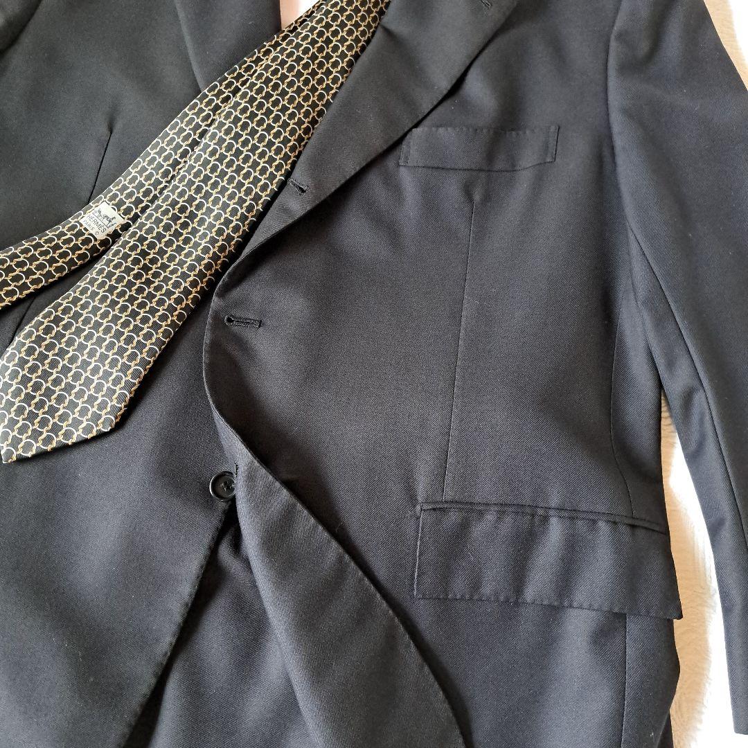 Kiton NAPOLI ネイビー ビジネススーツ57