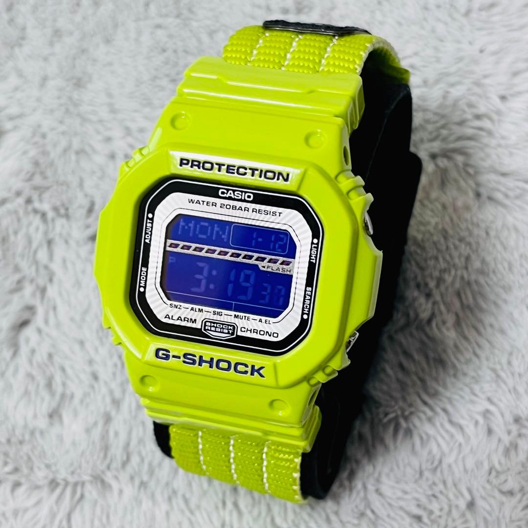 人気✨カシオ G-SHOCK GLS-5600V メンズ 腕時計 ライムグリーン
