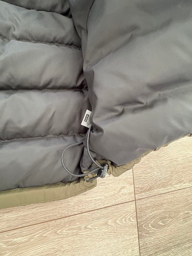 OnlyNY フード付きダウンジャケット オリーブドラブ