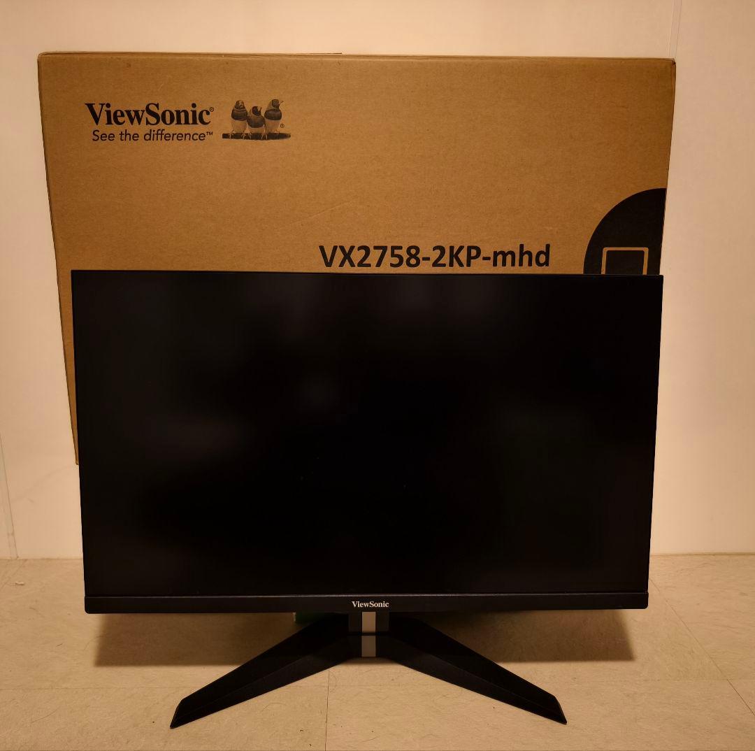 Viewsonic 27インチ1440p/WQHD 144Hz IPS モニター