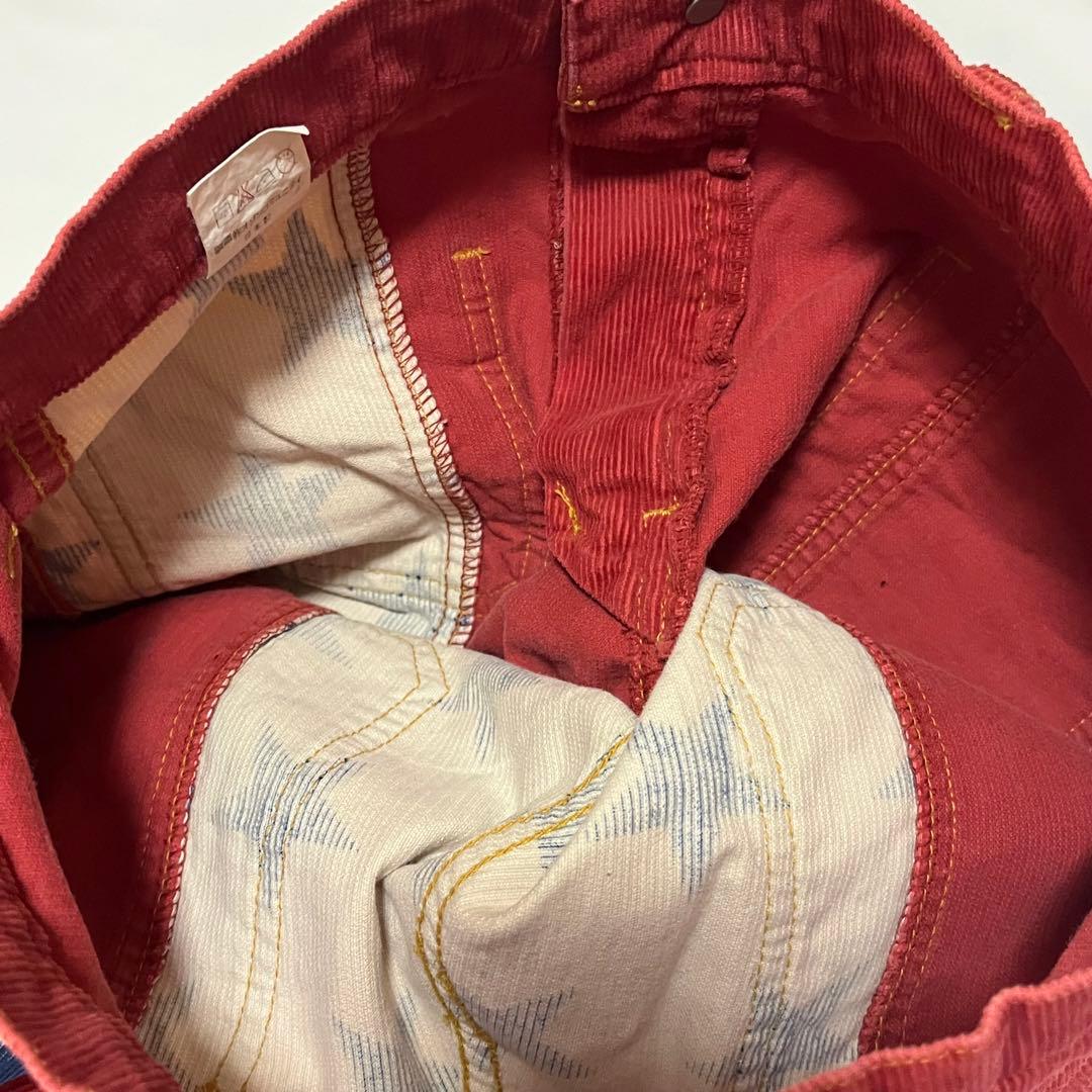 ヒステリックグラマー　コーデュロイ フレアパンツ　初期タグ y2k 星柄　90'