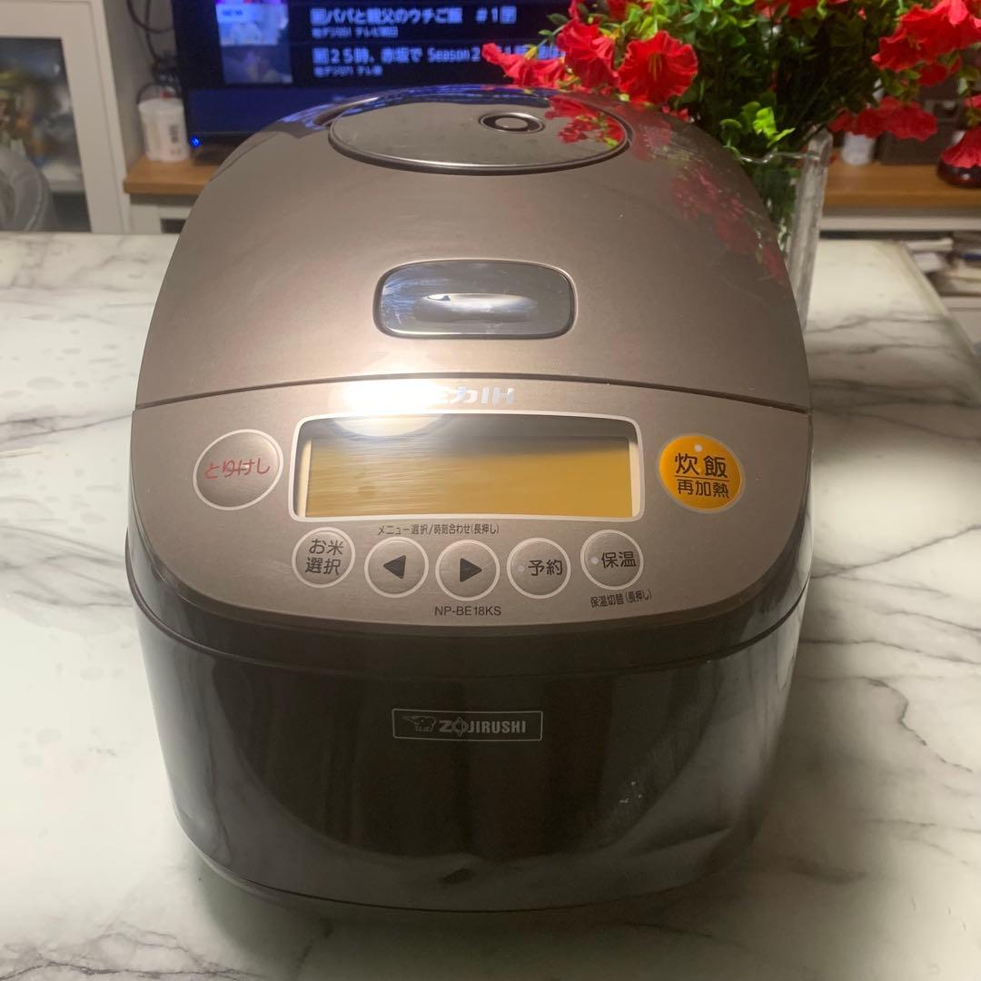 良品　2016年■象印 極め炊き 圧力IH　　NP-BE18KS　1升炊き■