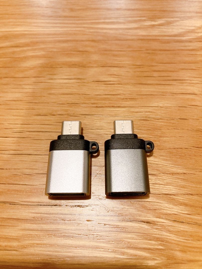 マイクロUSB変換アダプター 2個入り