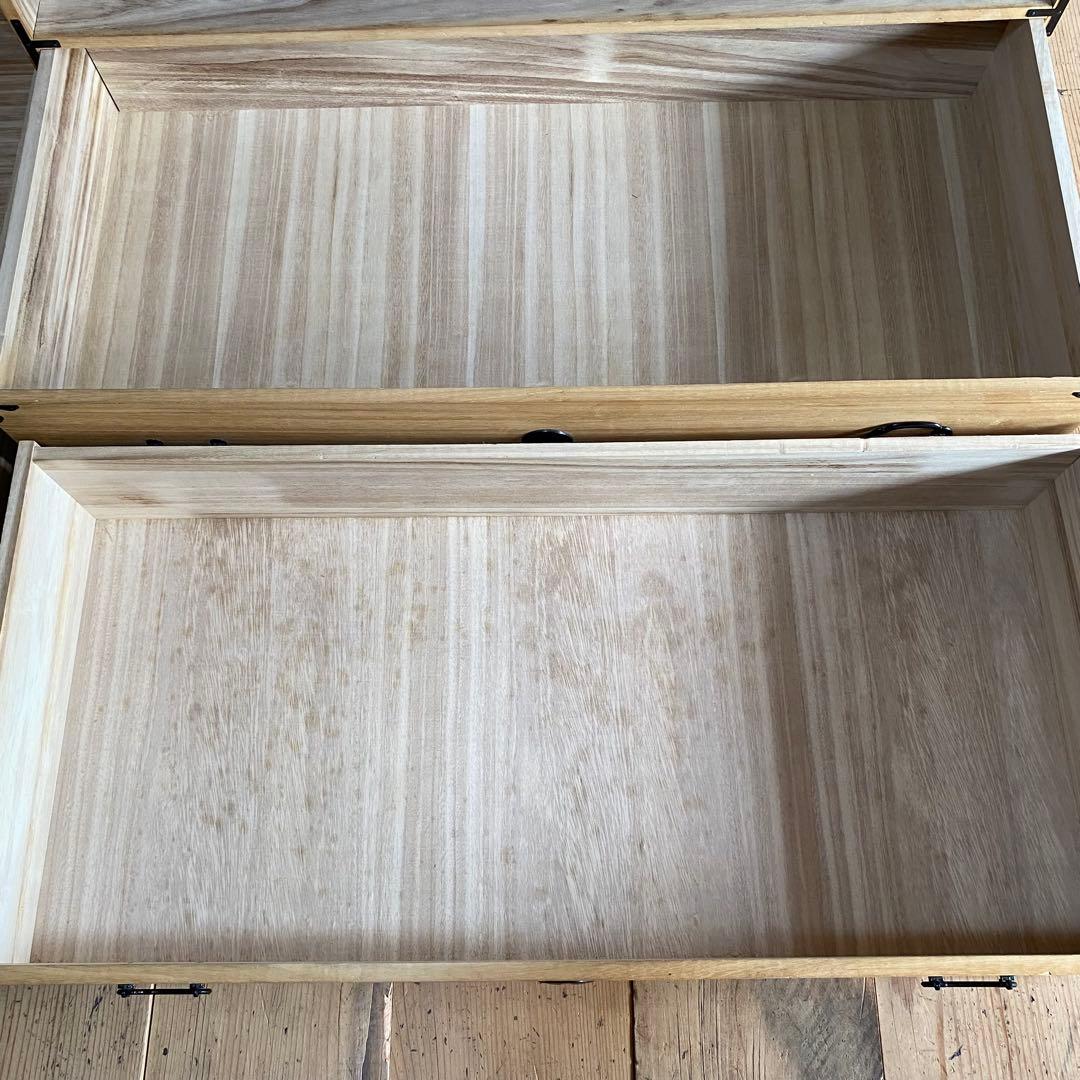 ヴィンテージ 桐箪笥 チェスト 箪笥 ローボード テレビ台 昭和レトロy79