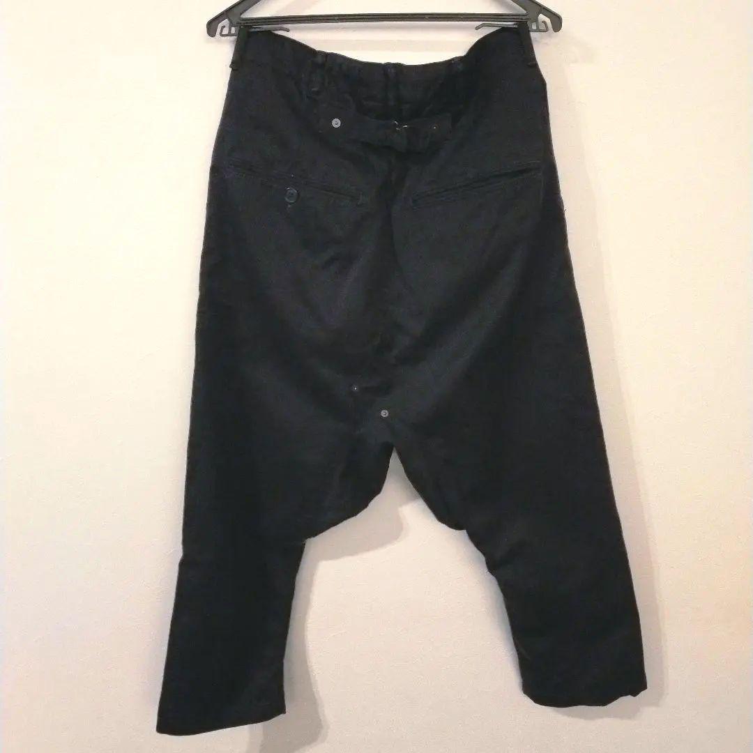 GANRYU サルエルパンツ M ブラック