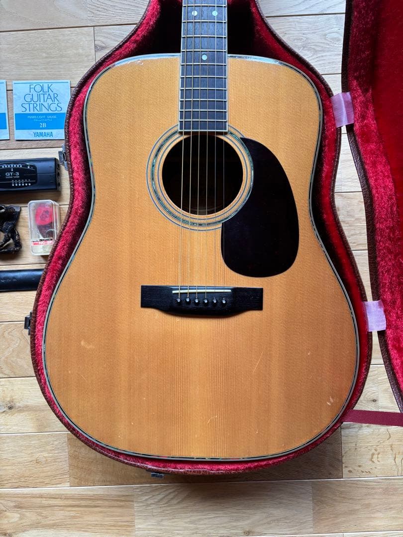 Morris モーリス　W-30 アコースティック　ギター チューナー　ピック