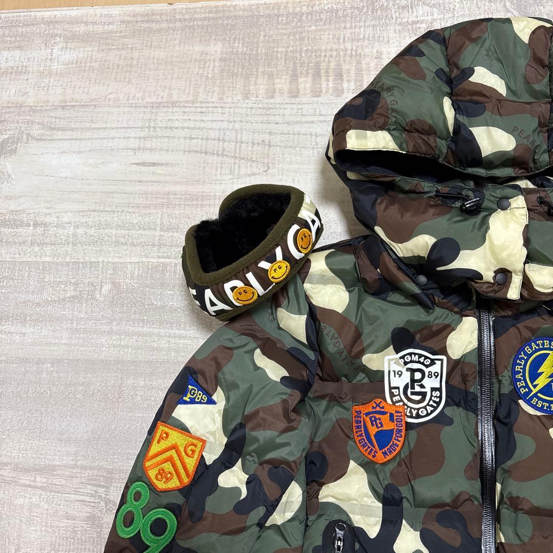 ⭐︎ゆうこ様⭐︎パーリーゲイツ★撥水★カモフラ★イヤーマフセット【サイズ0（S）】