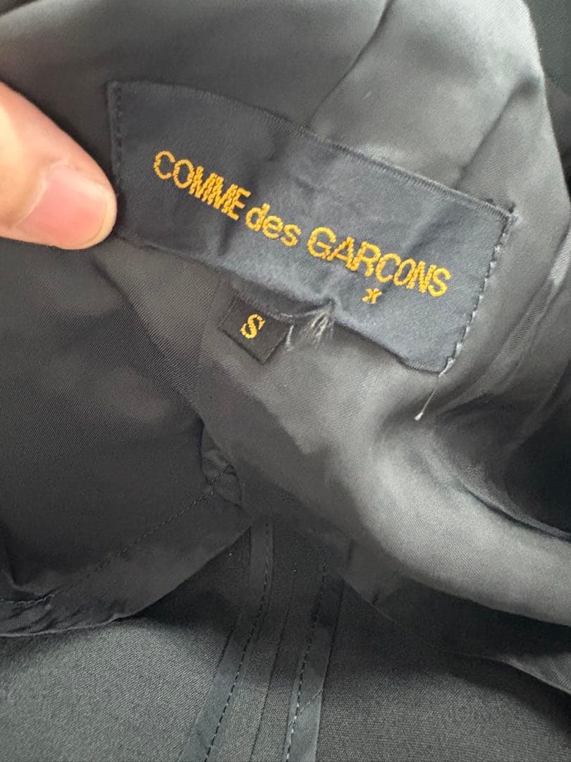 【極美品AD1992】COMME des GARCONS レース切替テーラードS