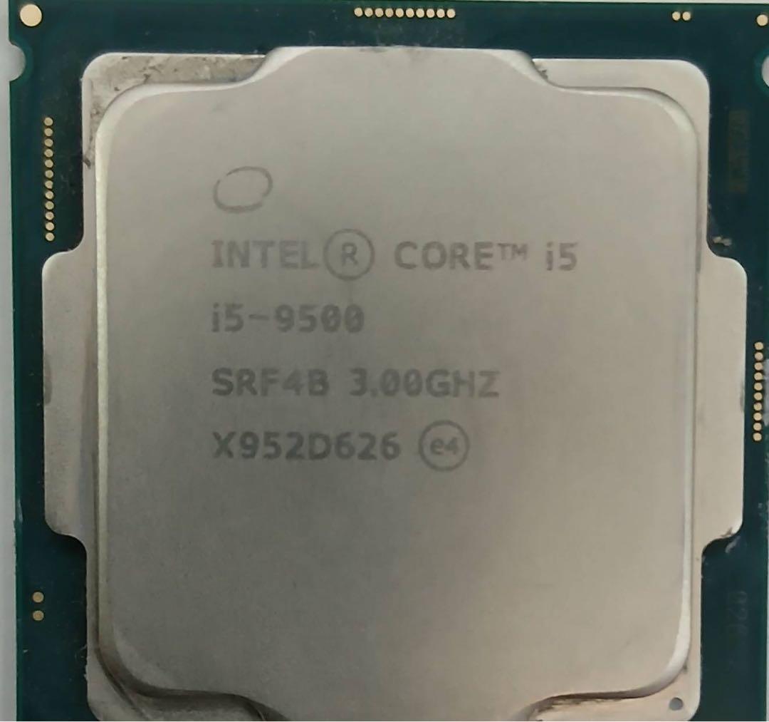 intel core i5 9500 インテル CPU 本体のみ