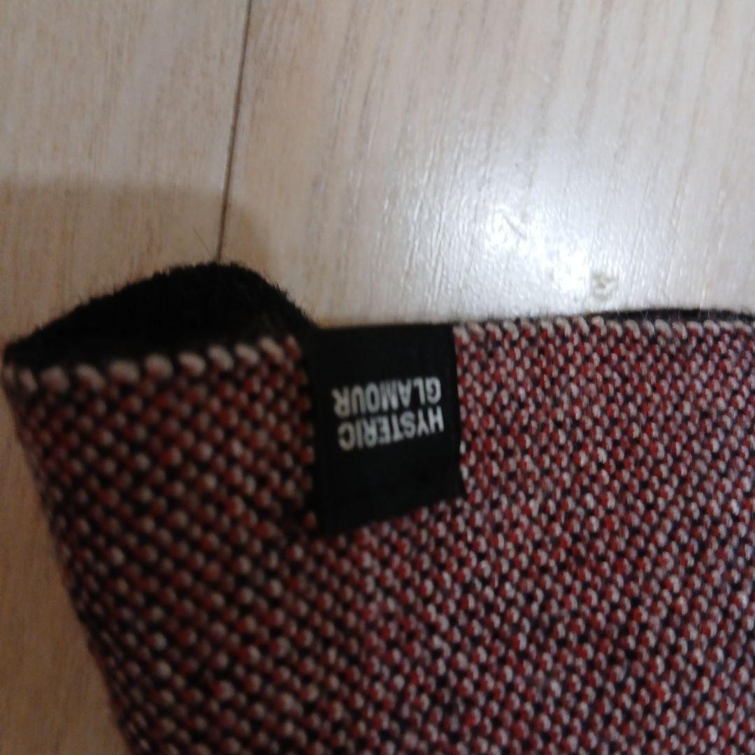 HYSTERIC GLAMOUR フリンジ付きケープ