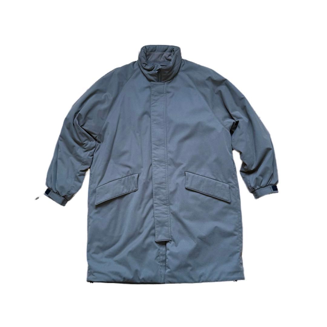 steven alan ブラッシュドパデッドスタンドコート オリーブ