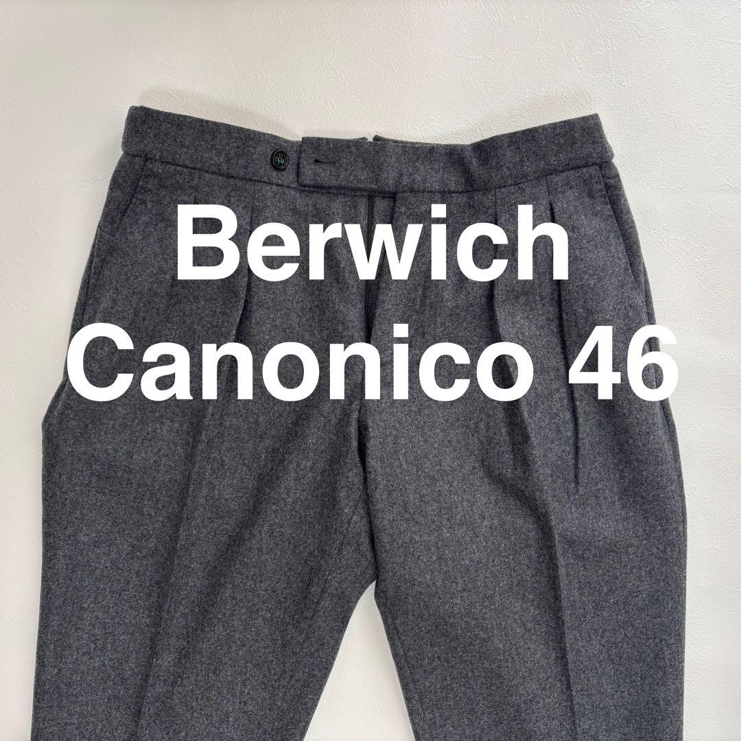 【美品】ベルウィッチ カノニコ サイドアジャスター スコッチ フランネル 46