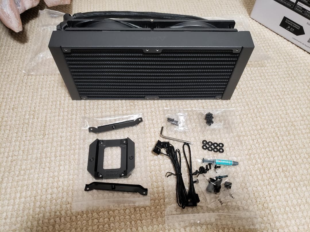 PC用ファン・クーラー ARCTIC LIQUID FREEZER III 280 BLACK