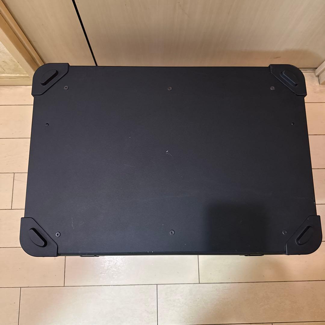 VENTLAX アルミコンテナ PANDORA ブラック46L 上蓋パネル付