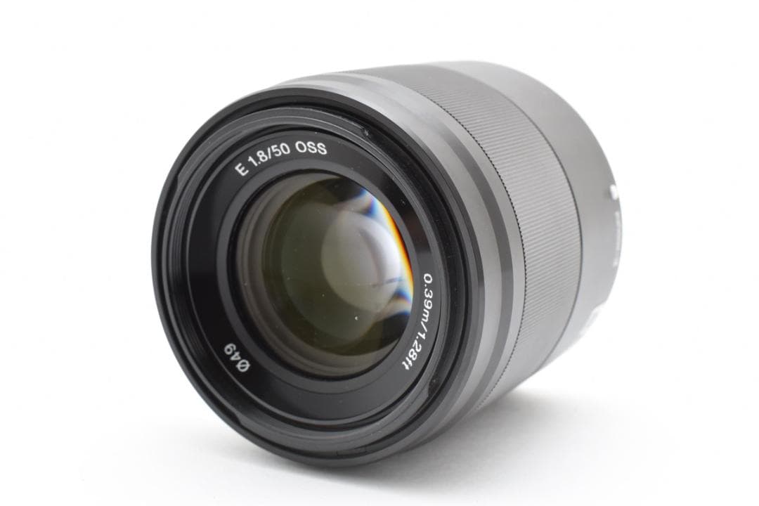 超美品 ソニー E 50 F1.8 OSS SEL50F18 ブラック H084
