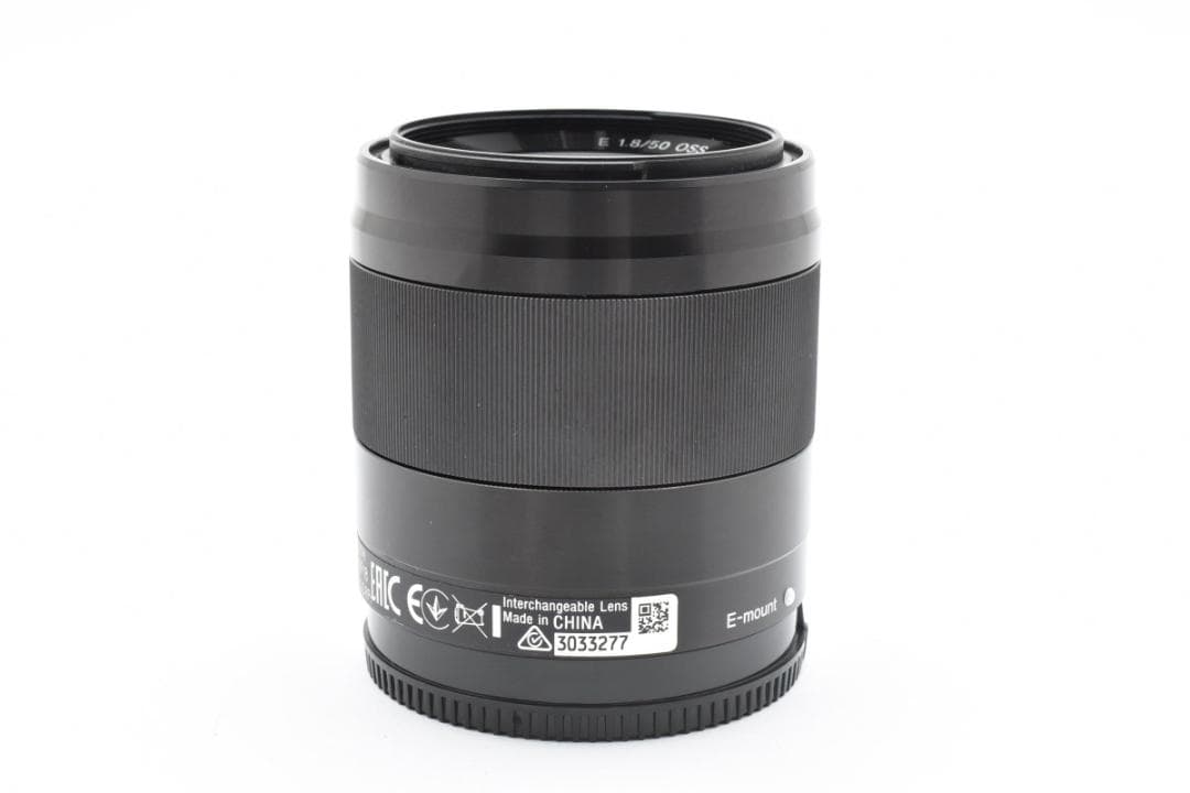 超美品 ソニー E 50 F1.8 OSS SEL50F18 ブラック H084