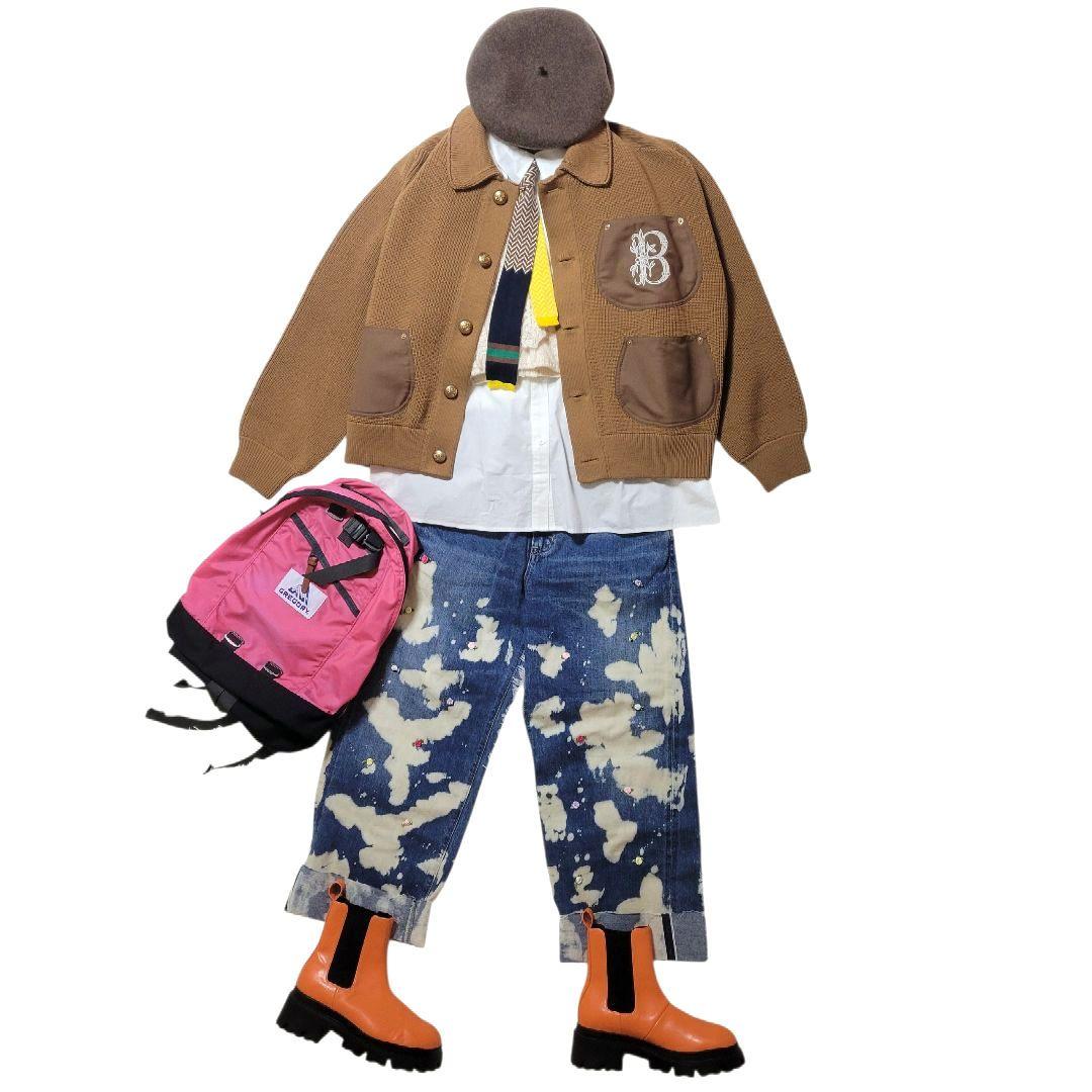 ♡2025winter♡トーマスマグパイ♡ニット ジャケット キャメル