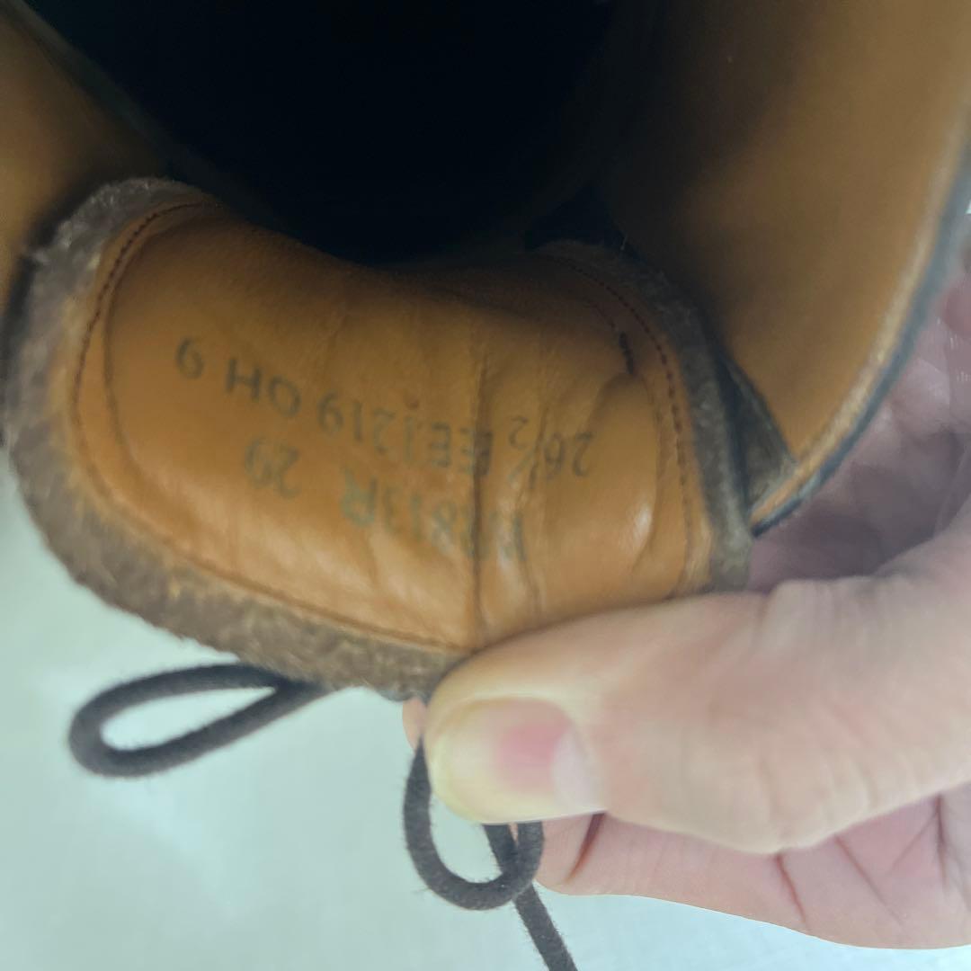 RUN WALK ダークブラウン レザー ドレスシューズ 26.5cm