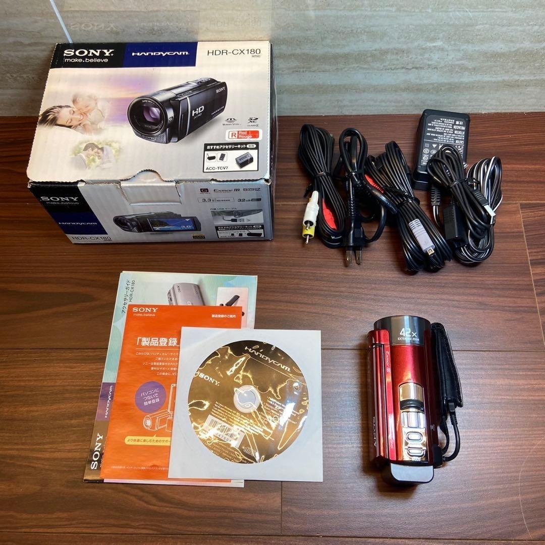 SONY HDR-CX180ビデオカメラ ほぼ新品 4958