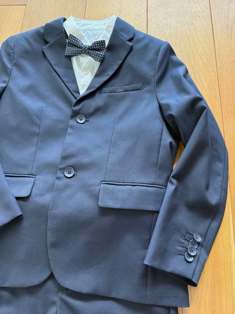 ZARA 134 セットアップ スーツ 4点セット 卒入セレモニー ボーイズ