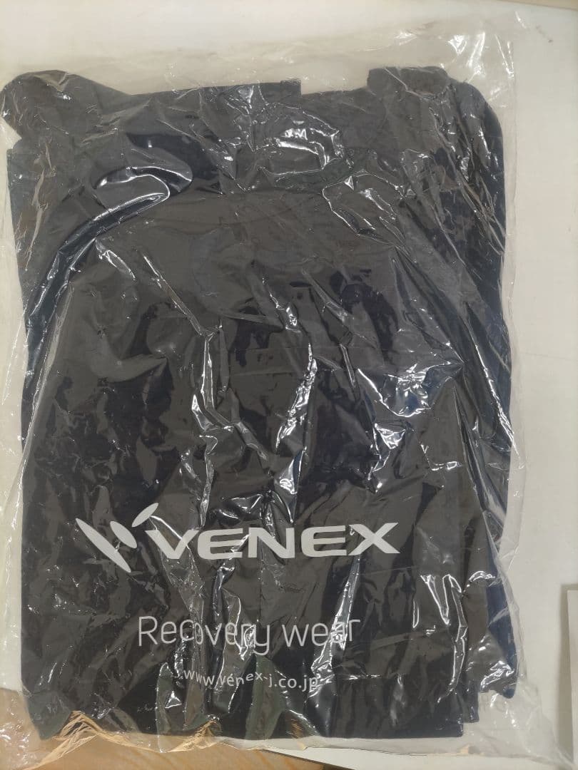 VENEX Recovery Wear 長袖シャツ＆パンツセット M ネイビー