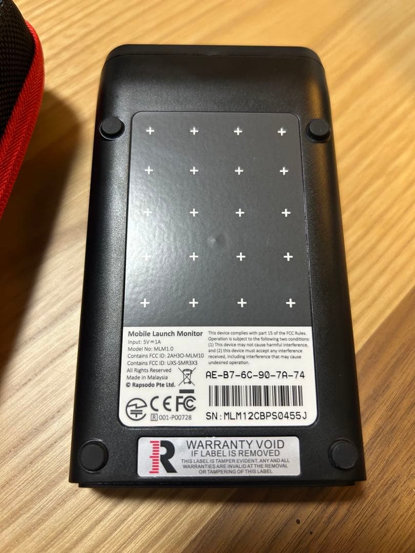 Rapsodo Mobile Launch Monitor ケース付き