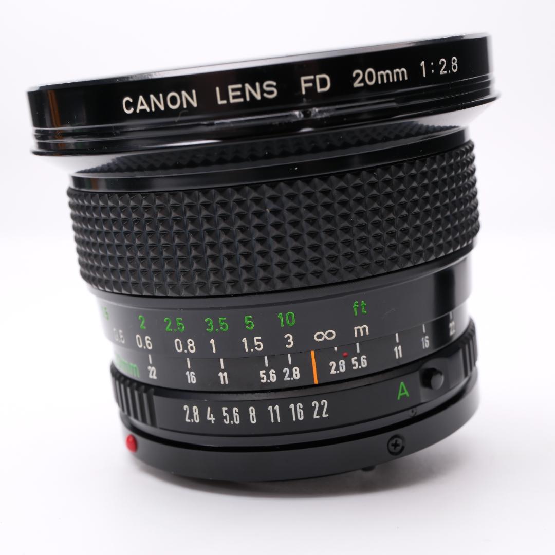フィルムカメラ Canon NEW FD 20mm F2.8