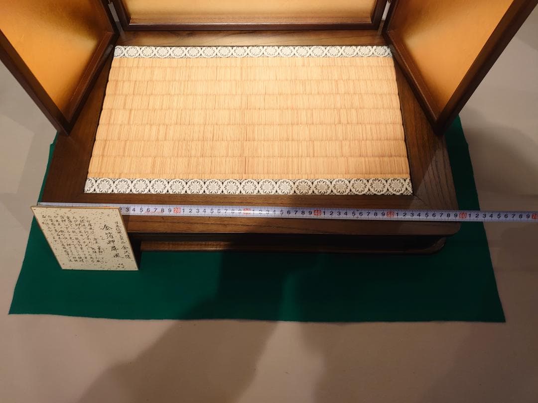 ●五月人形用●　日本伝統工芸品金沢箔　金箔押屏風セット