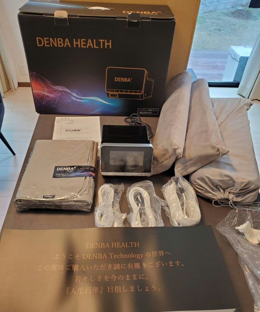 タイムセール【新品同様】デンバヘルス ハイグレード 専用カバー3枚 検電器付き