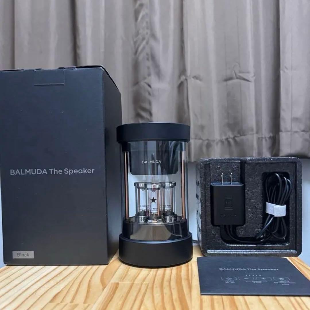 スピーカー・ウーファー BALMUDA The Speaker M01A-BK