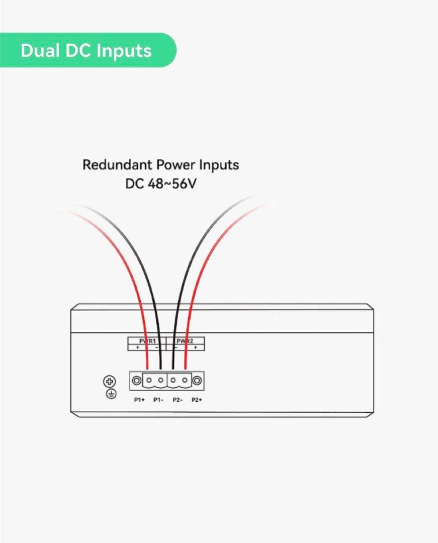 LINOVISION 産業用8ポートフルギガビットPOE