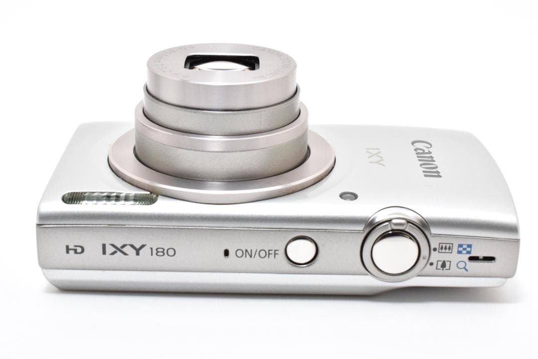キヤノン　Canon IXY 180 シルバー 《元箱付属・動作確認済み》