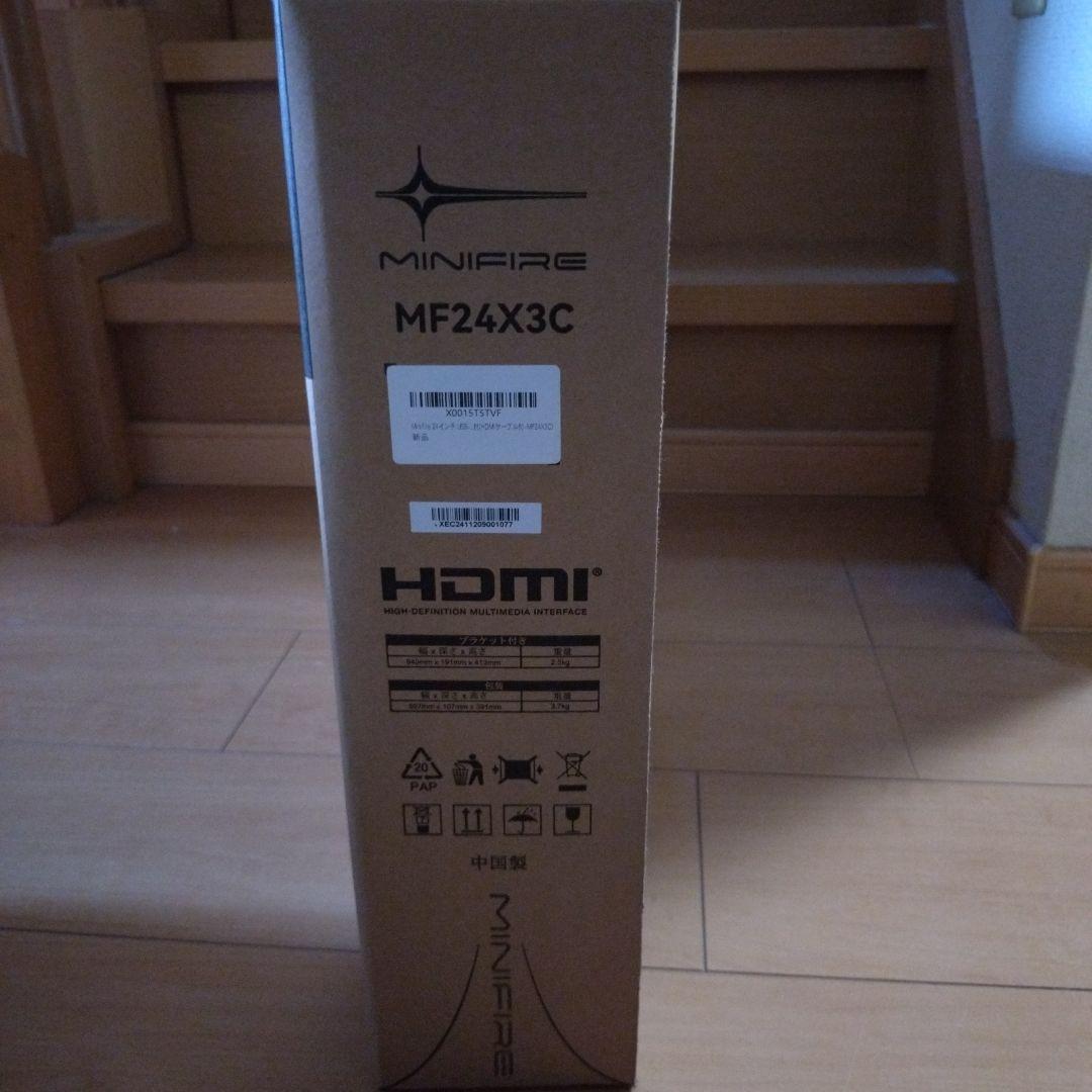 Minifire 24インチ USB-C 100Hz モニター　MF24X3C