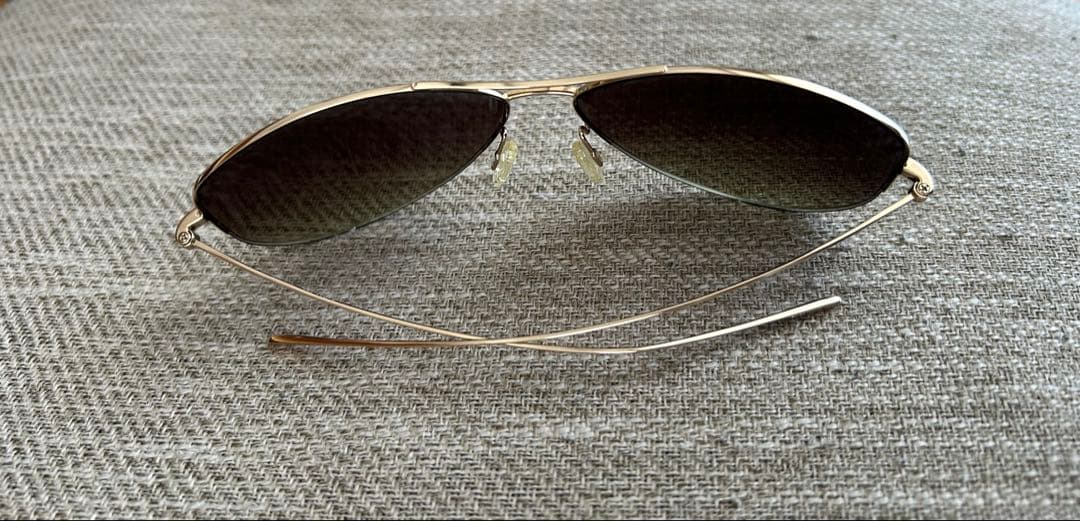 【入手困難・極美品】オリバーピープルズ サングラス ストラマー ゴールド