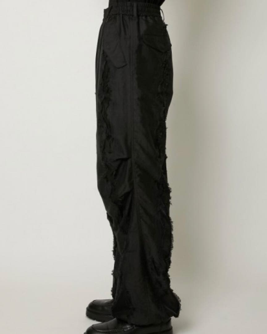 【定価55,000円】ターク/TAAKK パラシュートパンツ　ブラック　サイズ2