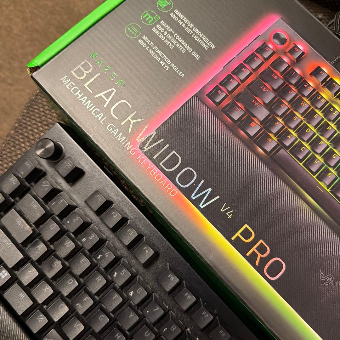 BLACKWIDOW V4 PRO日本語配列・1年程使用・美品