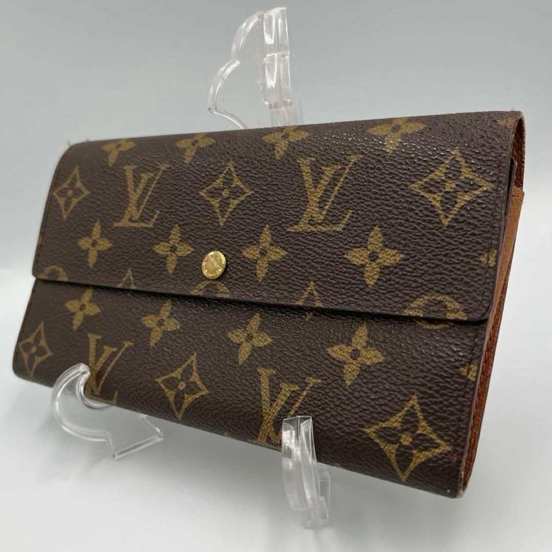 LOUIS VUITTON　モノグラム　ポルトフォイユ　サラ