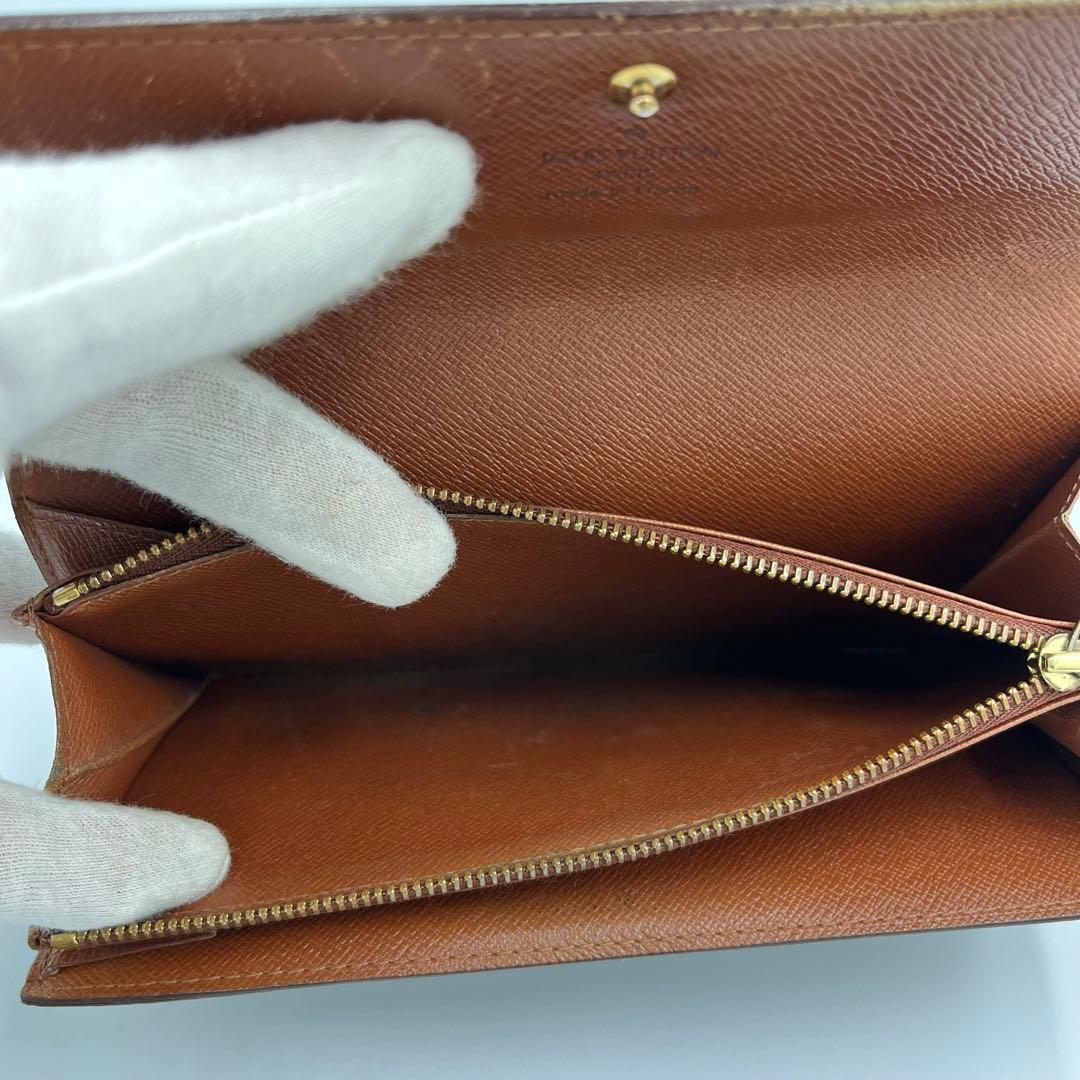 LOUIS VUITTON　モノグラム　ポルトフォイユ　サラ