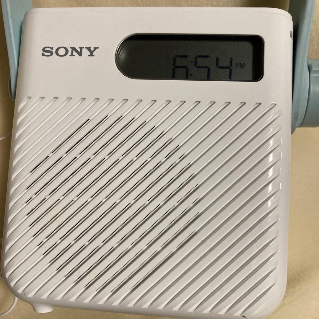 ソニー シャワーラジオFM/AM/ワイドFM対応 ICF-S80 防滴仕様