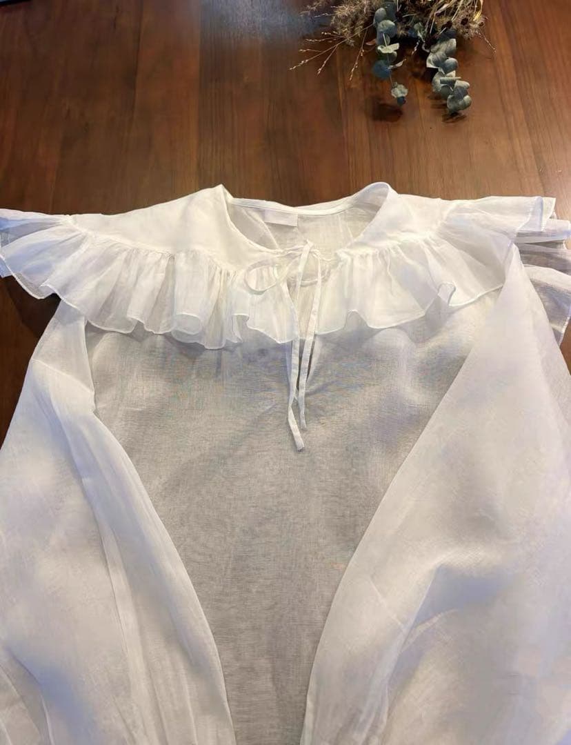 エリテHeriter フリルブラウス