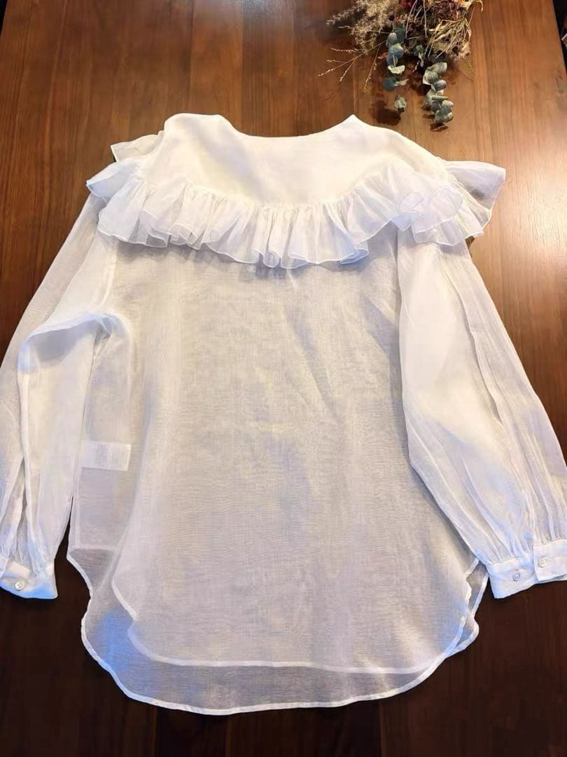 エリテHeriter フリルブラウス