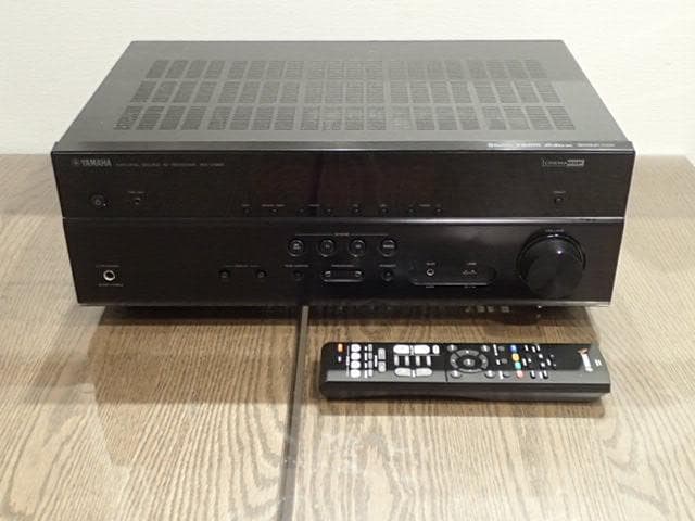YAMAHA　AVアンプ　RX-V385　新品リモコン付き・快調・超美品