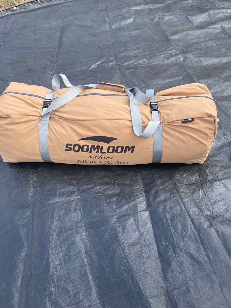Soomloom 4~6人用 ワンポール ベルテント 4m ➕3点あり