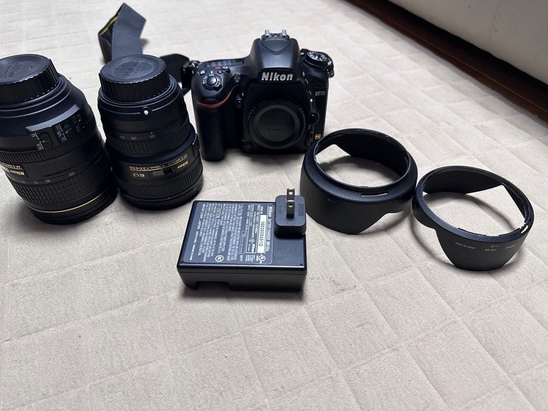 Nikon D750 デジタル一眼レフカメラ 本体　レンズ二本セット