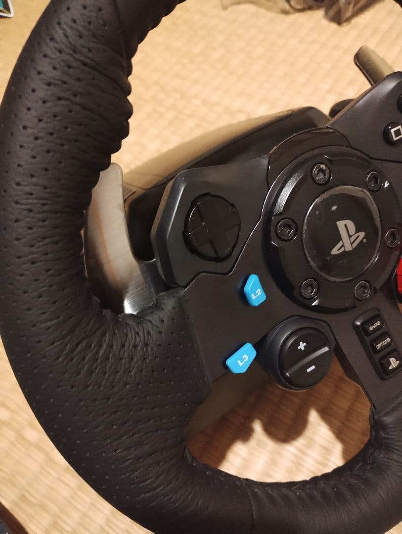 Logicool G ステアリングコントローラー LPRC-15000d ブラ…