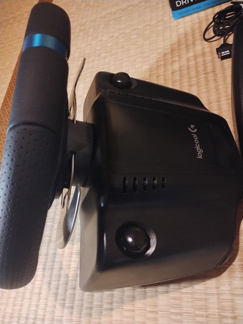 Logicool G ステアリングコントローラー LPRC-15000d ブラ…